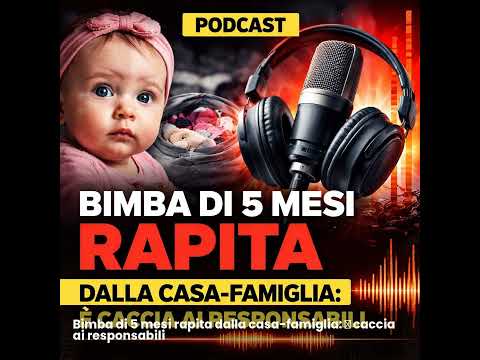 Video Bimba di 5 mesi rapita dalla casa-famiglia: è caccia ai responsabili