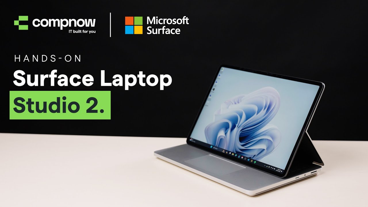 Microsoft Surface Laptop Studio 2 Hands-On | Compnow - YouTube