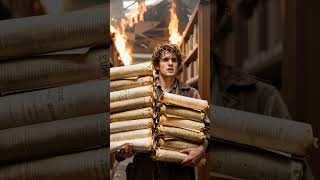 POV: You’re the Last Librarian of Alexandria 🔥 #Alexandria #RomanEmpire #HistoryShorts