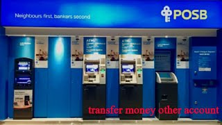 how to transfer money posb atm machine | posb money transfer