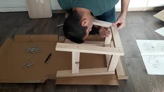 Ikea Norraker ülőke összeszerelés