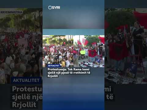 Protestuesja: Tek Rama kemi sjellë një pjesë të rrethimit të Rrjollit - SHORTS