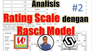 Rasch Rating Scale Model Analysis with Winstep (Part 2)