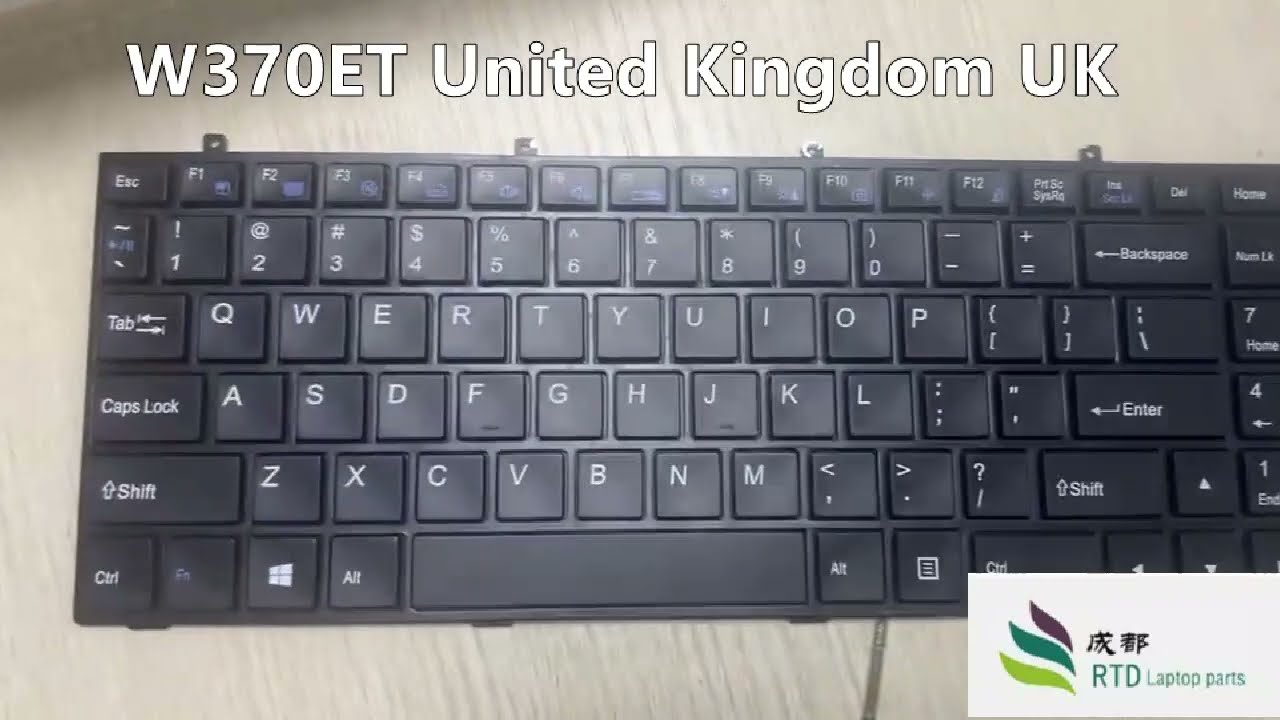 Replacement Keyboard For CLEVO W350ET  W350SKQ W350STQ W355SSQ W355STQ W370ET W370SK W370SS W370ST
