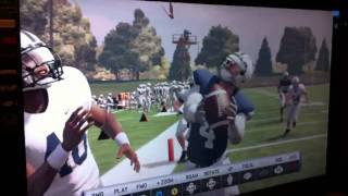 NCAA football 12 beast catch