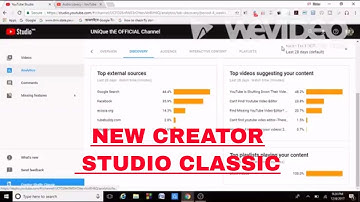 New update : YouTube New Creator Studio Beta Vs YouTube Classic Version.
