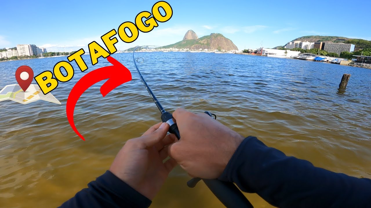 ✅PESCARIA100% URBANA! PONTOS DE PESCA NO RJ. PRAIA VERMELHA, MURETA DA URCA E PRAIA DE BOTAFOGO!