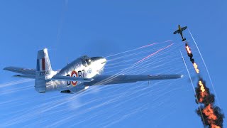 War Thunder: F-6C-10-NA Gameplay - AIR Arcade Battles [1440p 60FPS] screenshot 1