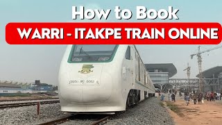 How To Book Book Warri - Itakpe Train Online (Step by Step Guide) screenshot 5