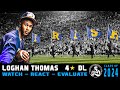 4⭐ Loghan Thomas Highlight Review | 🍀 #NotreDameCommit | #WRE24 🟡