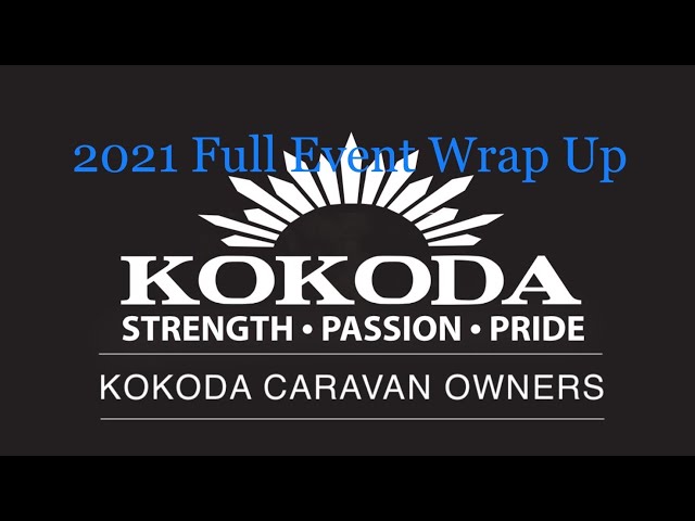 Kokoda Caravan Owners 4th National Meeting, Colac Colac, Victoria 2021