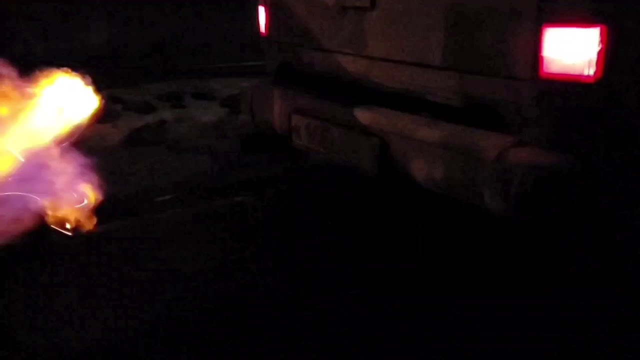 NISSAN TERRANO D21 1UZ V8 TURBO ЛАУНЧ КОНТРОЛЬ ЧАСТЬ 2. ОГОНЬ ИЗ ...