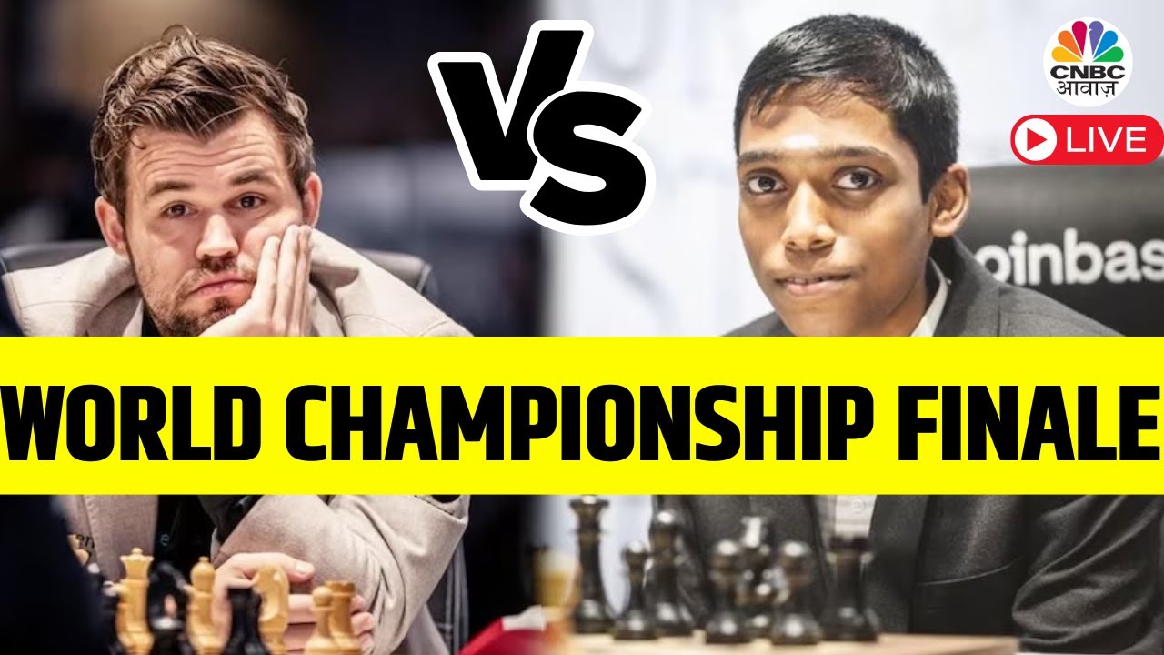 FIDE World Cup 2023 Live, Magnus Carlsen Vs Praggnanadhaa