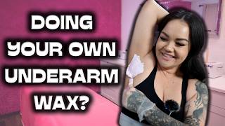 How To Wax Your Underarms At Home | Step-by-Step | Rebel Wax