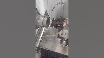 Enhancing Production with Seamless Integration of our CNC Lathe and Automated Gantry.#cnclathe