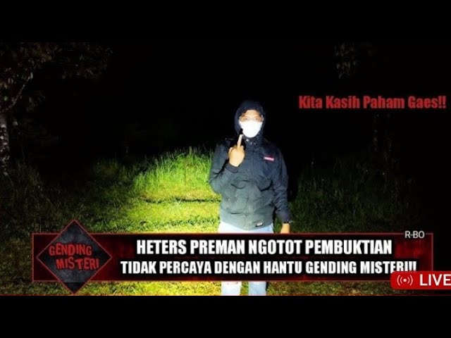 Live Misteri Cari Haters #gendingmisteri class=