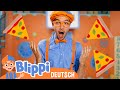 Blippi's Pizza Party 🍕 Blippi Deutsch | Moonbug Kids Deutsch