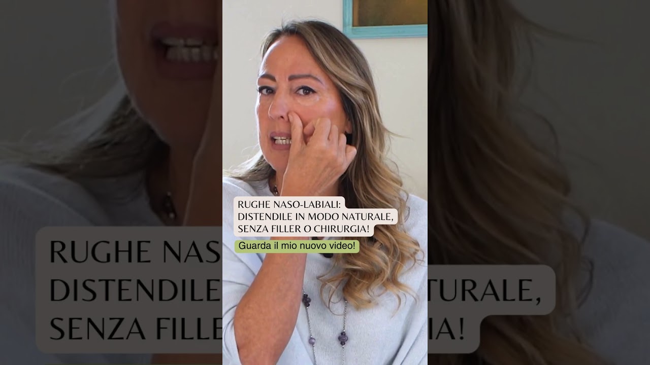 Addio Rughe Naso-Labiali! ✨ 3 Gesti Semplici per una Pelle Giovane e Compatta! 