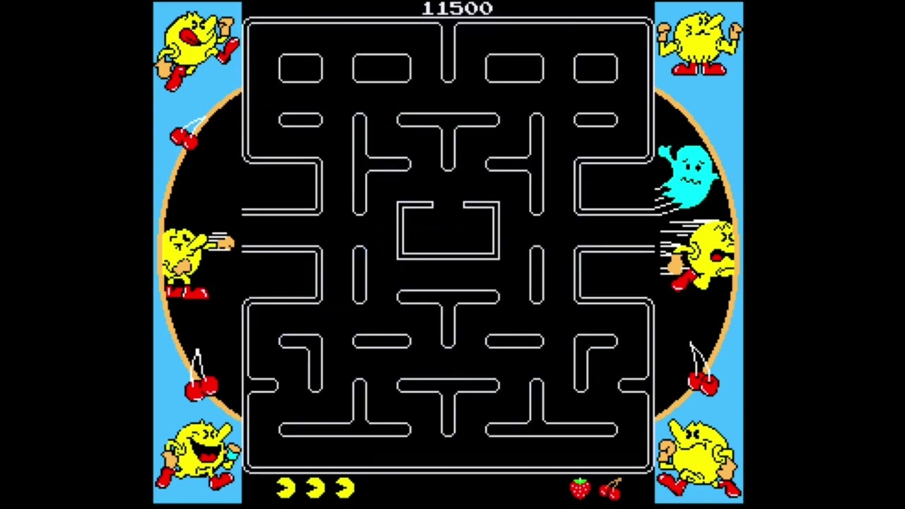 PuckMan (Atari ST) Highscore 22000 points