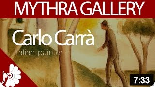 Carlo Carrà - Italian painter - Figurative painter - Italian modern art