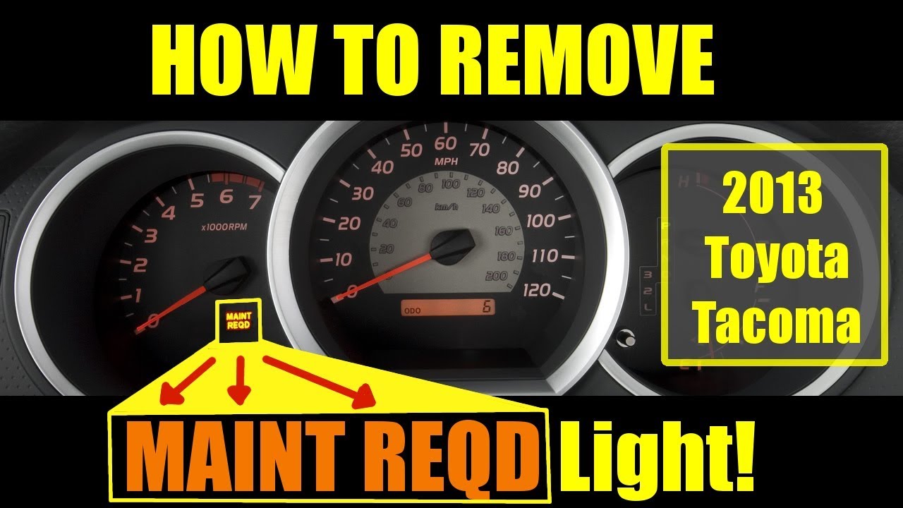 2008 Toyota Tacoma Check Engine Light Reset | Shelly Lighting