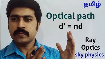 Optical path || Ln 6||Ray Optics||STD 12 Physics||sky physics