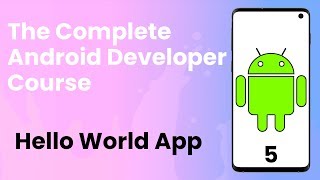 Android Tutorial #5 | Create Hello World App - Learn Android From zero to hero screenshot 3