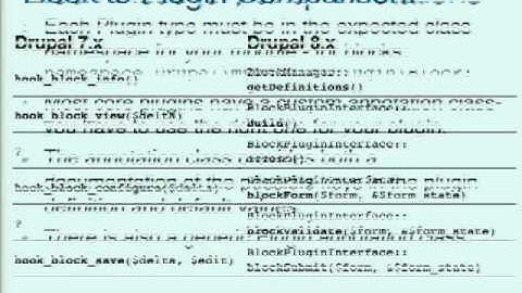 DrupalCon Prague 2013: DRUPAL 8 - INFO HOOK TO PLUGIN