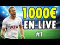 1000€ EN LIVE AUX PARIS SPORTIFS #1 (Réupload) - YouTube