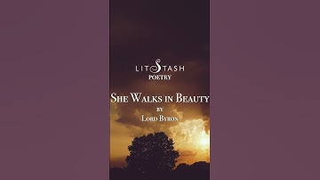 Thumbnail of She Walks in Beauty by Lord Byron