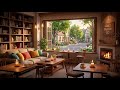 Smooth Jazz Piano 🎹 Cozy Coffee Shop Ambience for Focus, Reading and Productive Work ☕✨