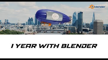One year studying Blender 3d (Demo Reel)