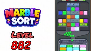 Marble Sort Level 882 Walkthrough