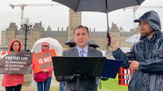 2024 NMFL Press Conference: Trudeaus anti-life policies are destroying Canada