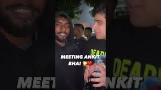 I Met Ankit Baiyanpuria ❤️.#ankitbaiyanpuriya #gym #ypm #collab #youtuber #reel