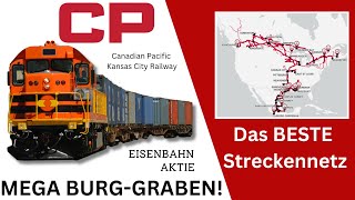 Canadian Pacific MEGA Burggraben! | Top Streckennetz | Canadian Pacific Kansas City Aktien Analyse