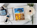 Honey Bee Stamps Video Hop Beach Waves Technique: Garbage Picking