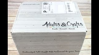 Adults & Crafts September 2017 Unboxing + Coupon #adultsandcrafts