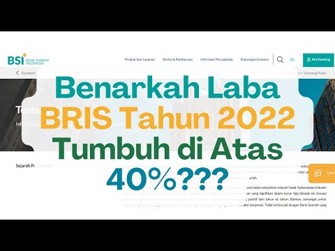 Breaking News!! Benarkah Laba Saham BRIS Tahun 2022 Tumbuh di Atas 40%?? | Mang Amsi Syariah Saham