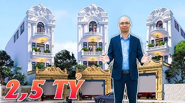 Mẫu Nhà Ống Tân Cổ Điển Đẹp Không Rời Mắt Giá 2.5 Tỷ Tại Mai Sơn Tỉnh Sơn La