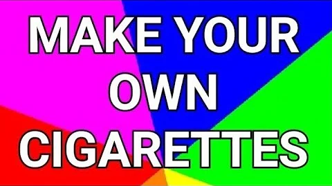 Make Your Own Cigarettes With TOP-O-MATIC Cigarette Machine Review