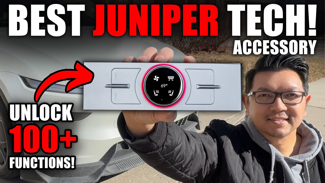 2026 Best Tesla Tech Accessories for Model Y Juniper! / S3XY Knob ...
