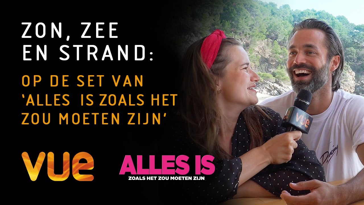 ZONNEBRIL OP! 😎 LONNEKE INTERVIEWT DE CAST VAN ALLES IS ZOALS HET ZOU