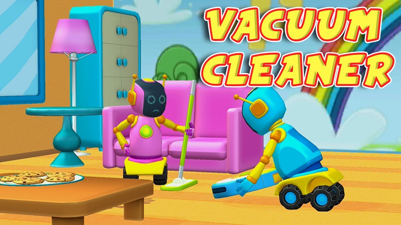 Leo the Truck & Vacuum Cleaner - Game Play - Skid Game TV