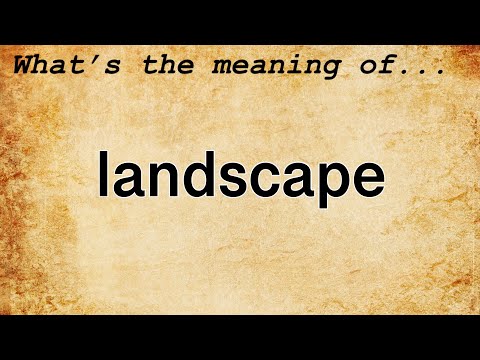 Video: Wat is de definitie van tuinarchitect?