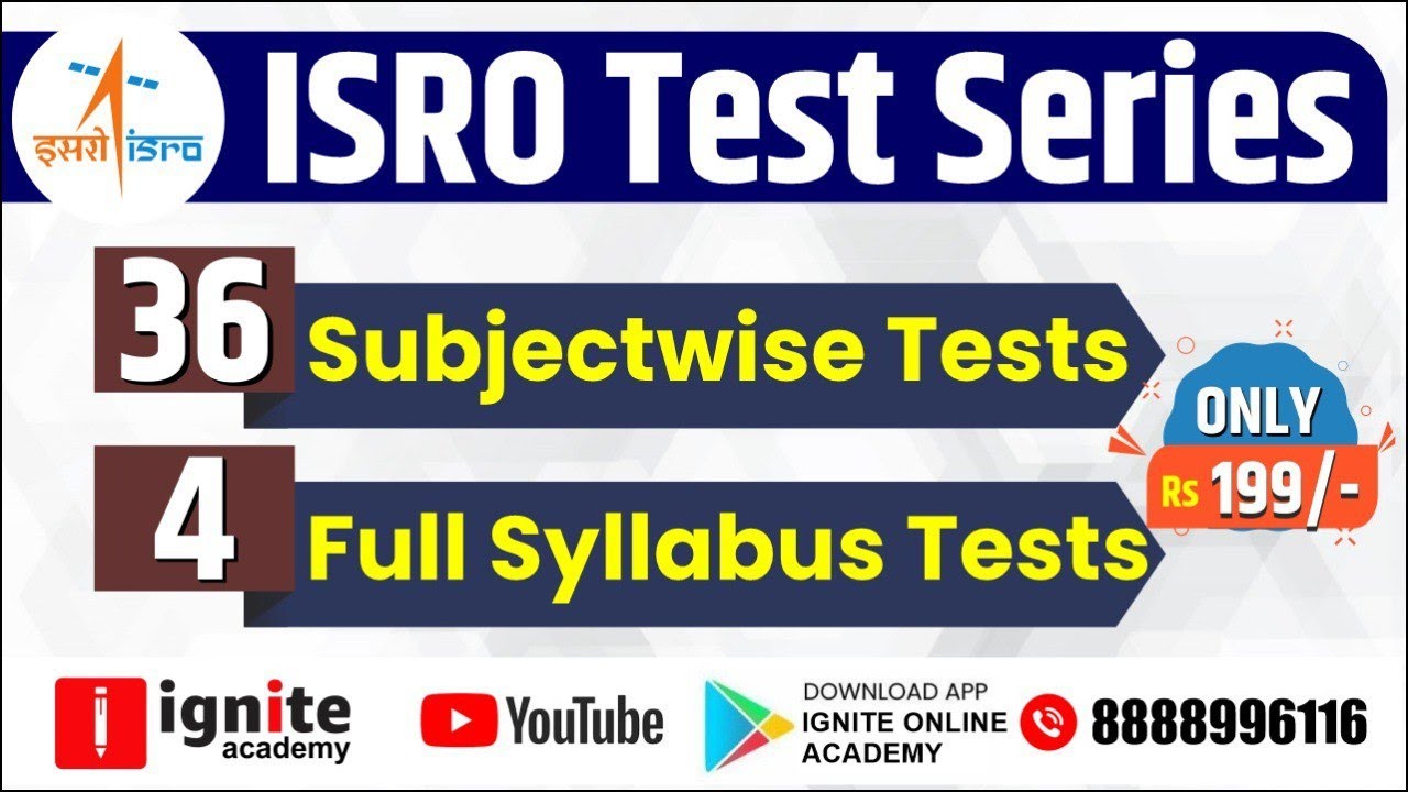 isro scientist 2023 Test Series | isro scientist recruitment 2023 | isro scientist 2023 