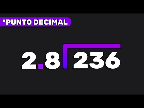 DIVISION CON PUNTO