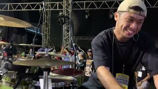 Skusta Clee drummer Ken Jezer Umahon plays "Dance With You" live