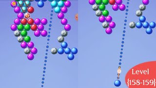 New Bubble Shooter Game Play Level 158-160 Game Play Bubble Shooter Android #youtube