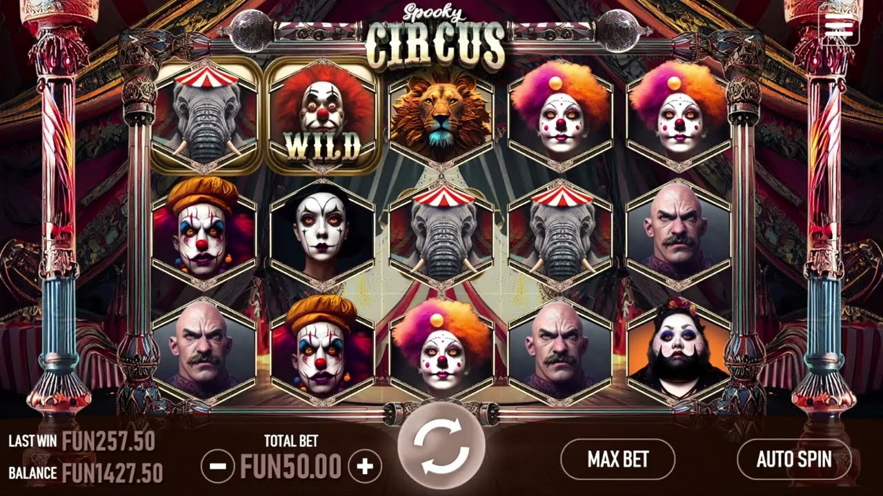 Spooky Circus Slot Review | Free Play video preview